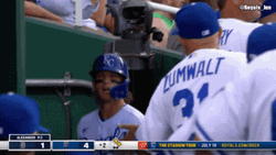 Bobby Witt Looks Very Happy GIF
