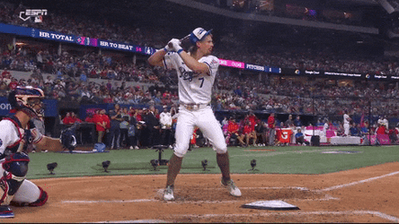 Bobby Witt Power Hit To The Goal GIF