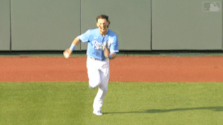 Bobby Witt Running Fast GIF