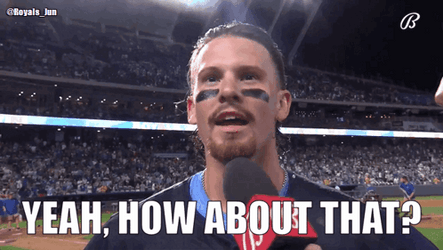 Bobby Witt Says Playing Some Ball Huh GIF