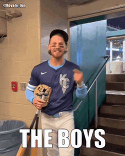 Bobby Witt Says The Boys Are Playing Some Balls GIF