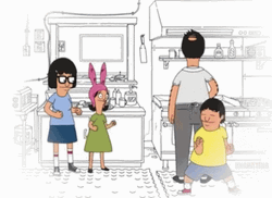 Bobs Burgers Belcher Kids Dancing GIF