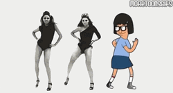 Bobs Burgers Tina Belcher Beyonce Mash Up Meme GIF