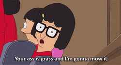 Bobs Burgers Tina Belcher Foul Mouth GIF