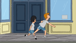 Bobs Burgers Tyler Funny Running GIF