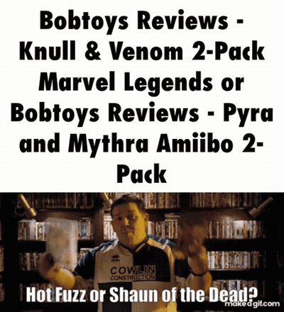 Bobtoys Knull & Venom 2-Pack Marvel Legends GIF