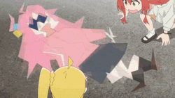 Bocchi The Rock Hitori Goto Glitching GIF