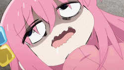 Bocchi The Rock Hitori Goto Panicking GIF