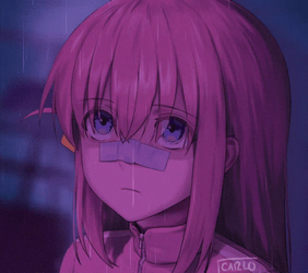 Bocchi The Rock Hitori Goto Raining GIF