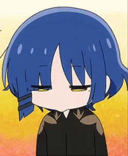 Bocchi The Rock Ryo Yamada Bow GIF