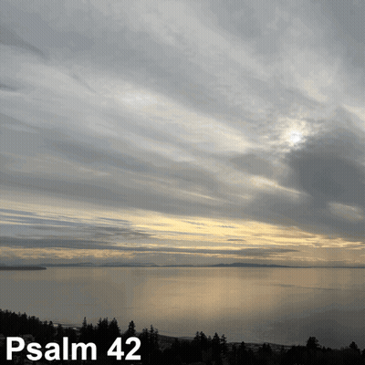Body Of Water With Psalm 42 GIF