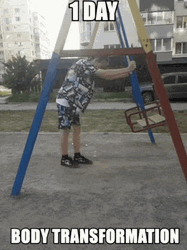 Body Transformation Exercise Swing GIF