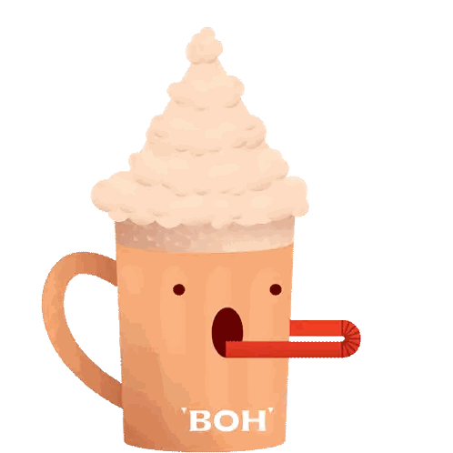 Boh Mug With Face Sticker