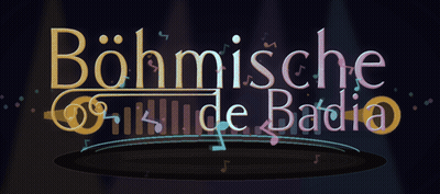 Bohmische Radio Logo Dark Background GIF