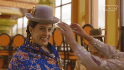 Bolivia Cholitas Dancing GIF