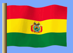 Bolivia Flag Animation GIF
