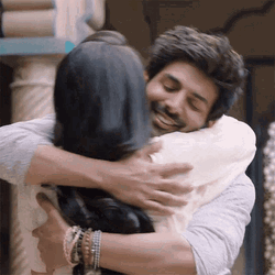 Bollywood Couple Hugging