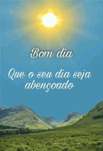 Bom Dia Poster GIF