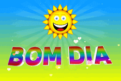 Bom Dia Smiling Sun GIF
