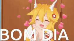 Bom Dia The Helpful Fox Senko-San GIF