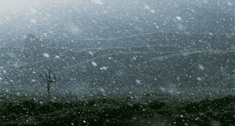 Bomb Cyclone Delivering Blizzard To Land GIF