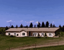 Bomb Explosion Destroys House In Controlled Test GIF