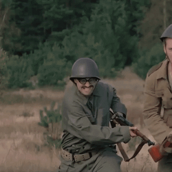 Bomb Explosion Encountered By The Soldiers GIF