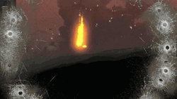 Bomb Explosion In The Desert GIF