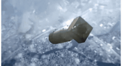 Bomb Flying Through Air GIF