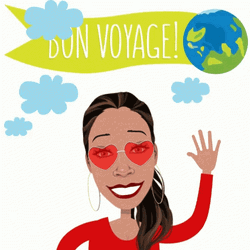 Bon Voyage Going On Vacation Cartoon GIF