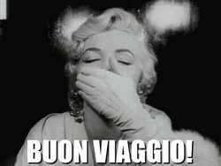 Bon Voyage Marilyn Monroe GIF