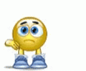 Bon Voyage Sad Emoji Waving GIF