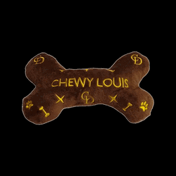 Bone Dog Toy Pillow GIF