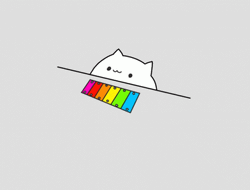 Bongo Cat Playing Xylophone GIF