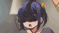 Bonk!! Rikka Takanashi GIF