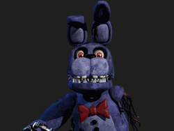 Bonnie Moving Close Jumpscare GIF