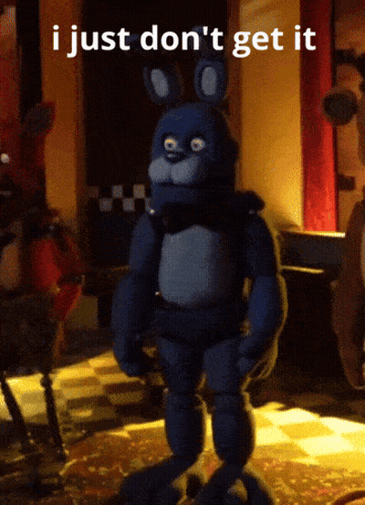 Bonnie The Bunny From Five Nights At Freddy 'S GIF