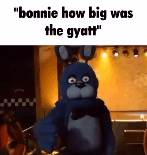 Bonnie The Bunny From Five Nights At Freddy's Giving Middle Finger GIF