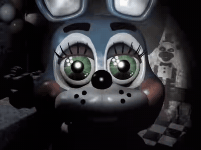 Bonnie The Bunny From Five Nights At Freddy's With Green Eyes GIF