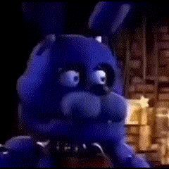 Bonnie The Bunny From Five Nights At Freddy's With Star GIF