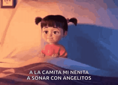 Boo In Bed A La Camita Mi Nenita A Sonar Con Angelitos GIF