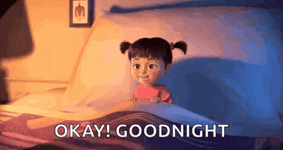 Boo Laying In Bed Okay Goodnight GIF