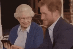 Boom Goes The Dynamite Prince Harry Queen Elizabeth GIF