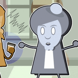 Boom Roasted Cartoon GIF