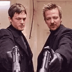 Boondock Saints Macmanus Twins Pulling Trigger GIF