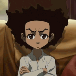 Boondocks Huey Freeman Crossed Arm GIF
