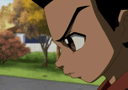 Boondocks Riley Freeman Stare GIF