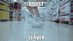 Boost Server Dancing Girl GIF
