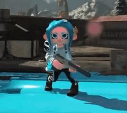 Booyah Inkling Octoling GIF