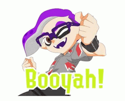 Booyah Line Official Stickers Splatoon GIF